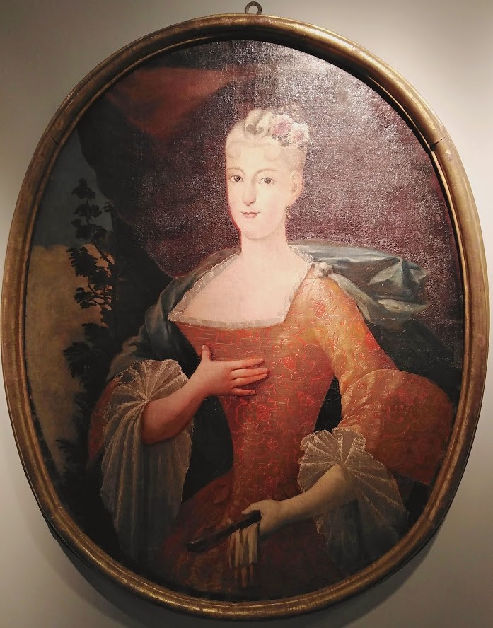 Retrat d'Isabel Farnese. Esposa de Felip V. FONT: Espai Ermengol